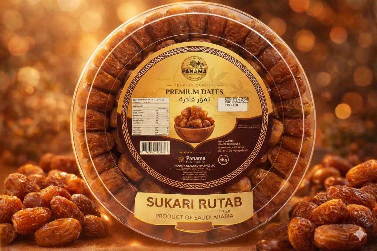 PANAMA DATES SUKARI RUTAB  1 KG
